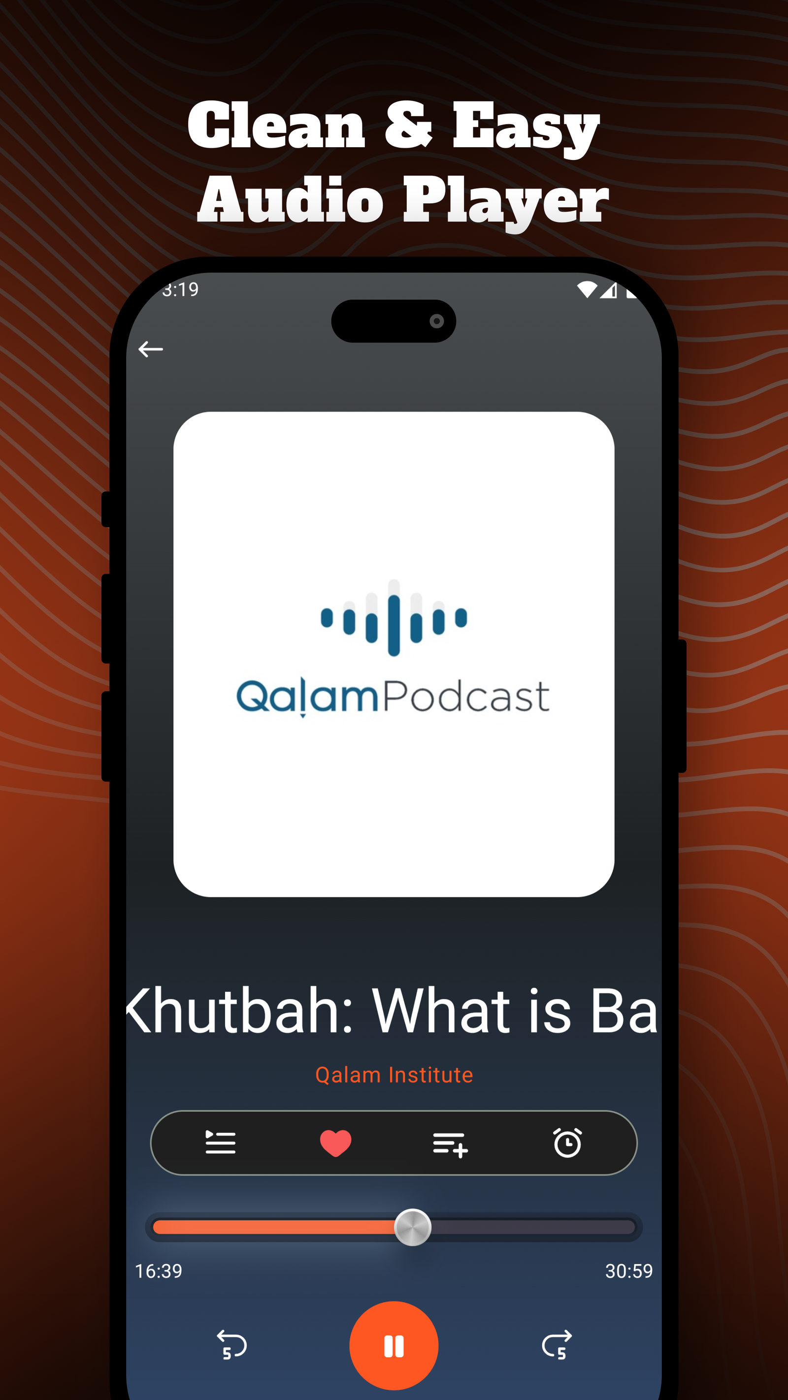 NurCast Audio Player - Listen to Quran